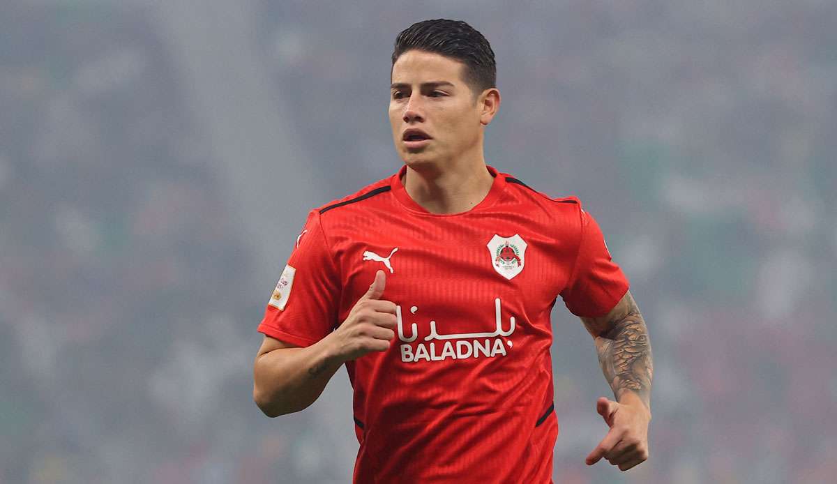 James Rodriguez spielt mittlerweile in Katar.