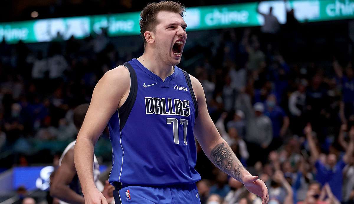 Doncic hat die Mavs gegen Sacramento zum Sieg geführt.