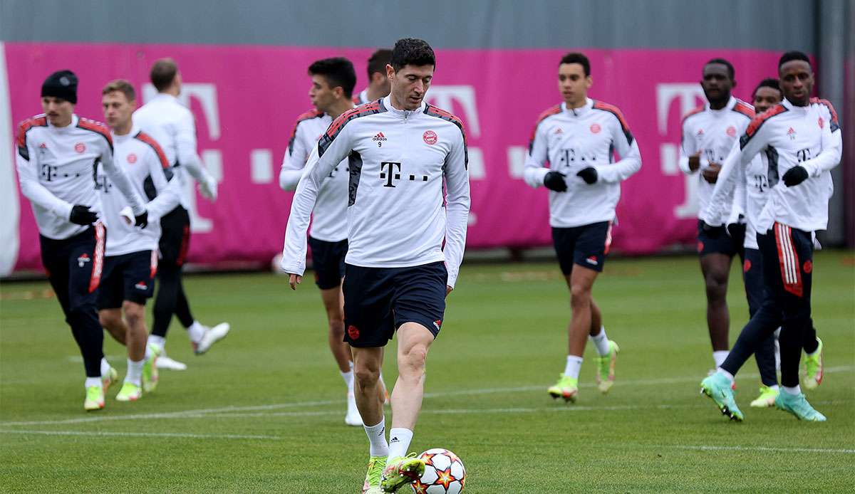 Das Hinspiel gegen Benfica gewannen Lewandowski und Co. am Ende haushoch 4:0.