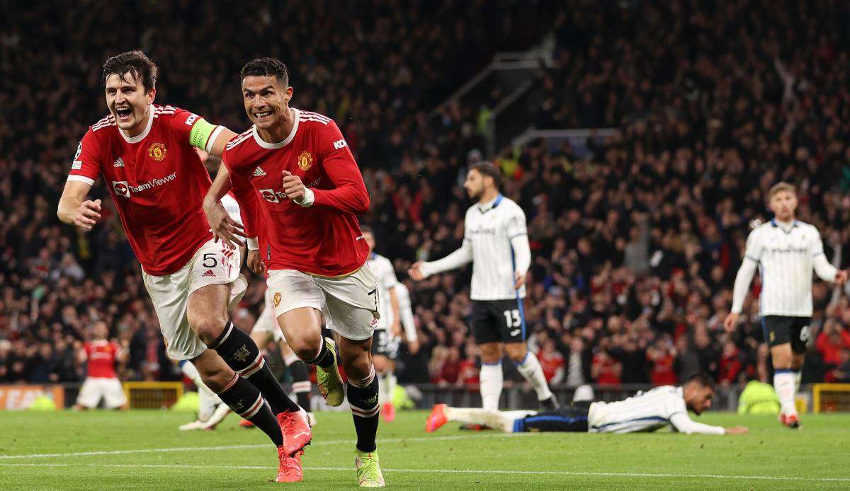Cristiano Ronaldo trifft mit Manchester United heute auf Atalanta Bergamo. Kann er heute wieder den Siegtreffer erzielen?