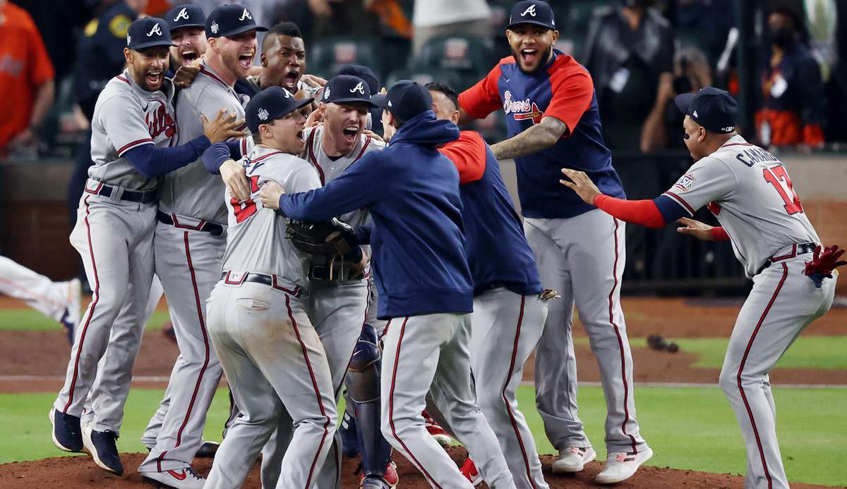 Die Atlanta Braves haben die World Series 2021 gewonnen.