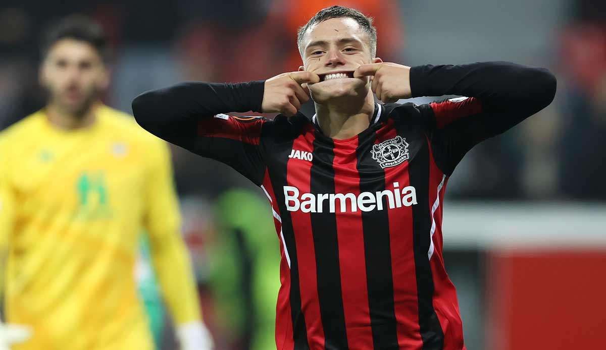 Platz 7 - FLORIAN WIRTZ (Bayer Leverkusen, Wert 76): Fast in jedem Spiel eine Torbeteiligung - der 18-Jährige ist einer der Schlüsselspieler bei Bayer. In 14 Pflichtspielen markierte er bereits sieben Tore und bereitete ebenso viele vor.