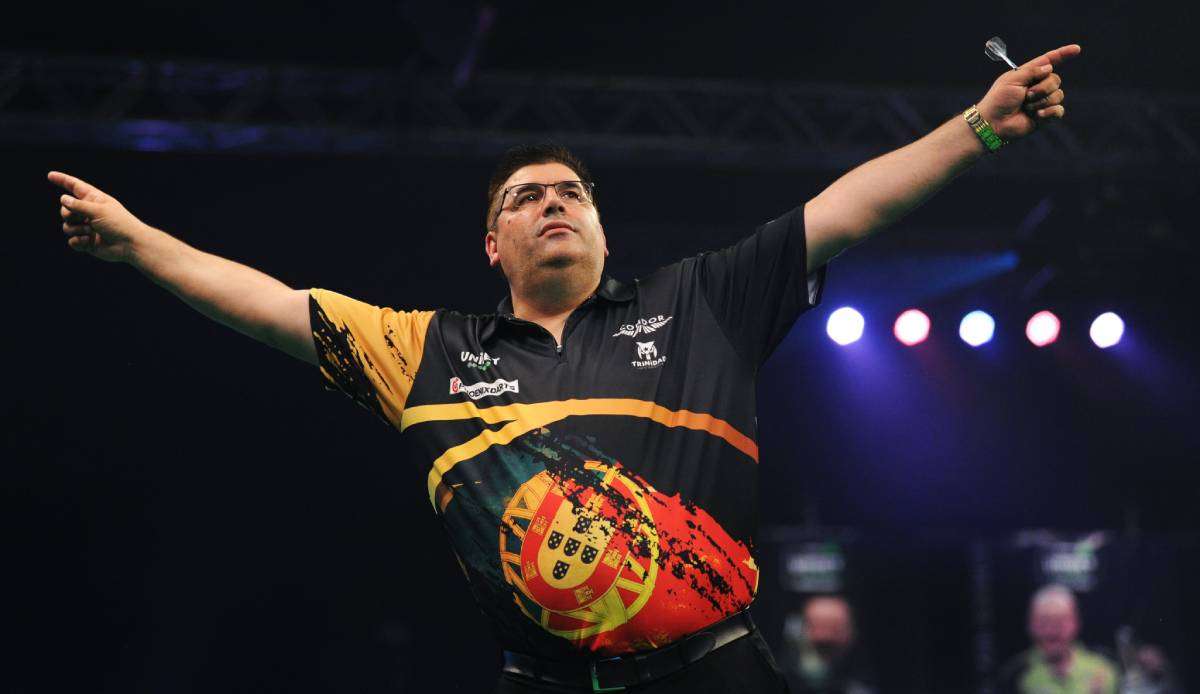 Jose de Sousa gewann den Grand Slam of Darts im vergangenen Jahr.