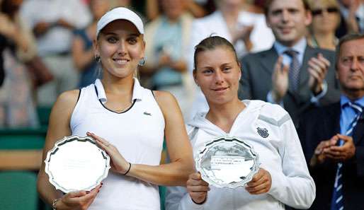 Jelena Wesnina und Wera Swonarewa konnten sich nur über Platz zwei freuen