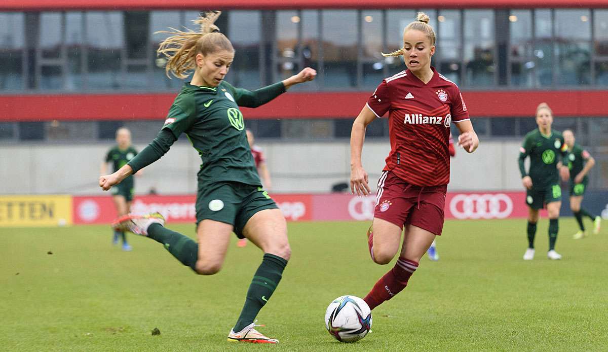 Giulia Gwinn agierte gegen Wolfsburg als Linksverteidigerin.