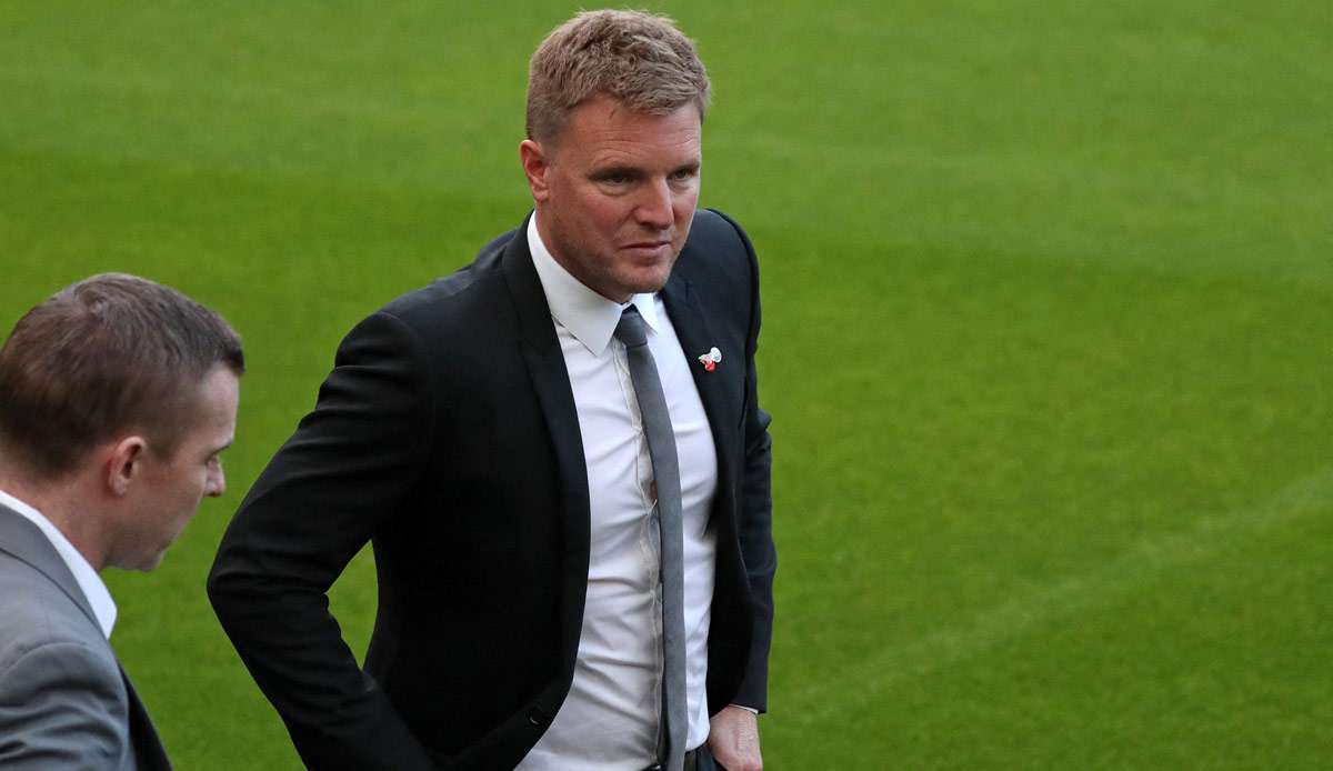 Der neue Teammanager Eddie Howe muss sein Debüt für Newcastle United wegen einer Corona-Infektion verschieben.