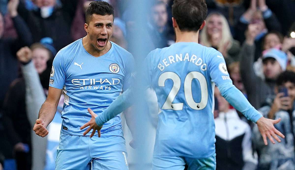 Manchester City hat mit Spitzenreiter Chelsea Schritt gehalten und Verfolger Liverpool dank eines 3:0-Siegs über Everton am Sonntag wieder überholt.