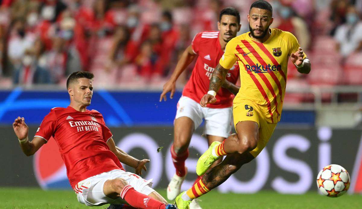 Julian Weigl (l.) spielt heute in der Champions League mit Benfica Lissabon beim FC Barcelona.