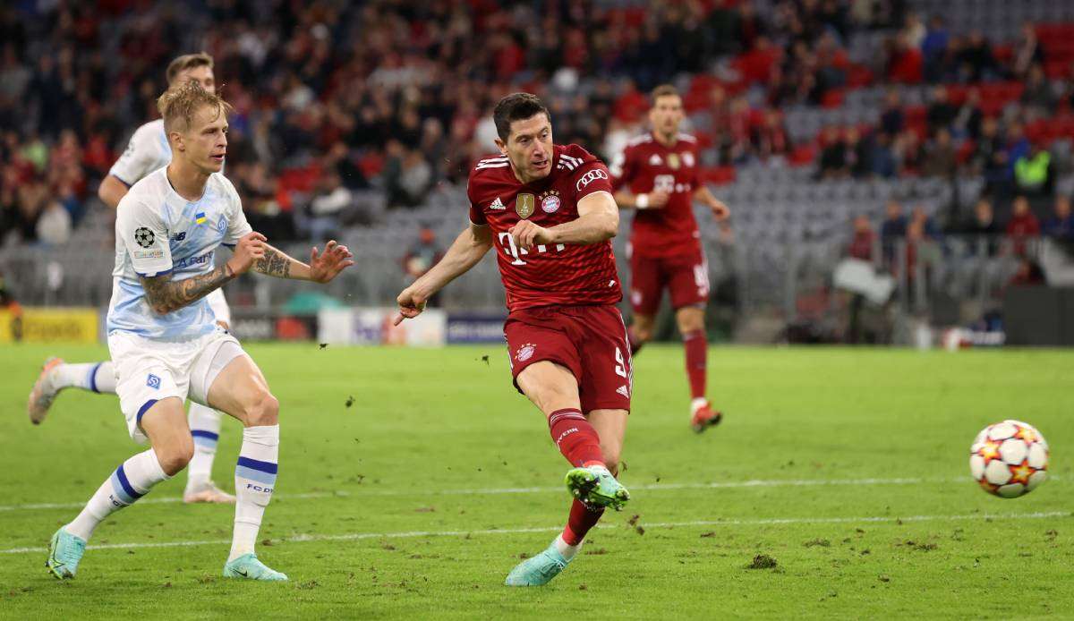 Im Hinspiel der Champions League-Gruppenphase deklassierte der FC Bayern München Dynamo Kiew mit 5:0.