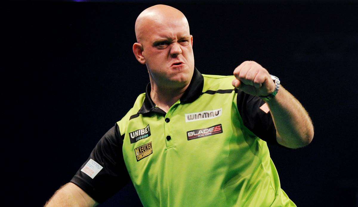 Michael van Gerwen gewann die Players Championship Finals im vergangenen Jahr.