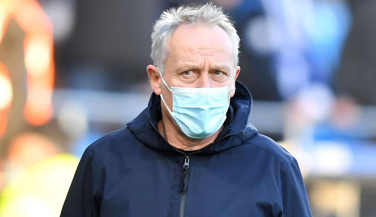 Christian Streich und der FC Freiburg wollen noch vor Weihnachten mit den Booster-Impfungen beginnen.