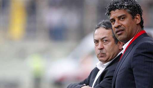 Die Macher des Neuanfangs: Trainer Frank Rijkaard (r.) und Sportchef Adnan Sezgin