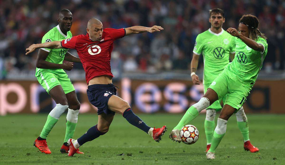 Der VfL Wolfsburg (grün) muss heute in der Champions League gegen Lille unbedingt gewinnen.