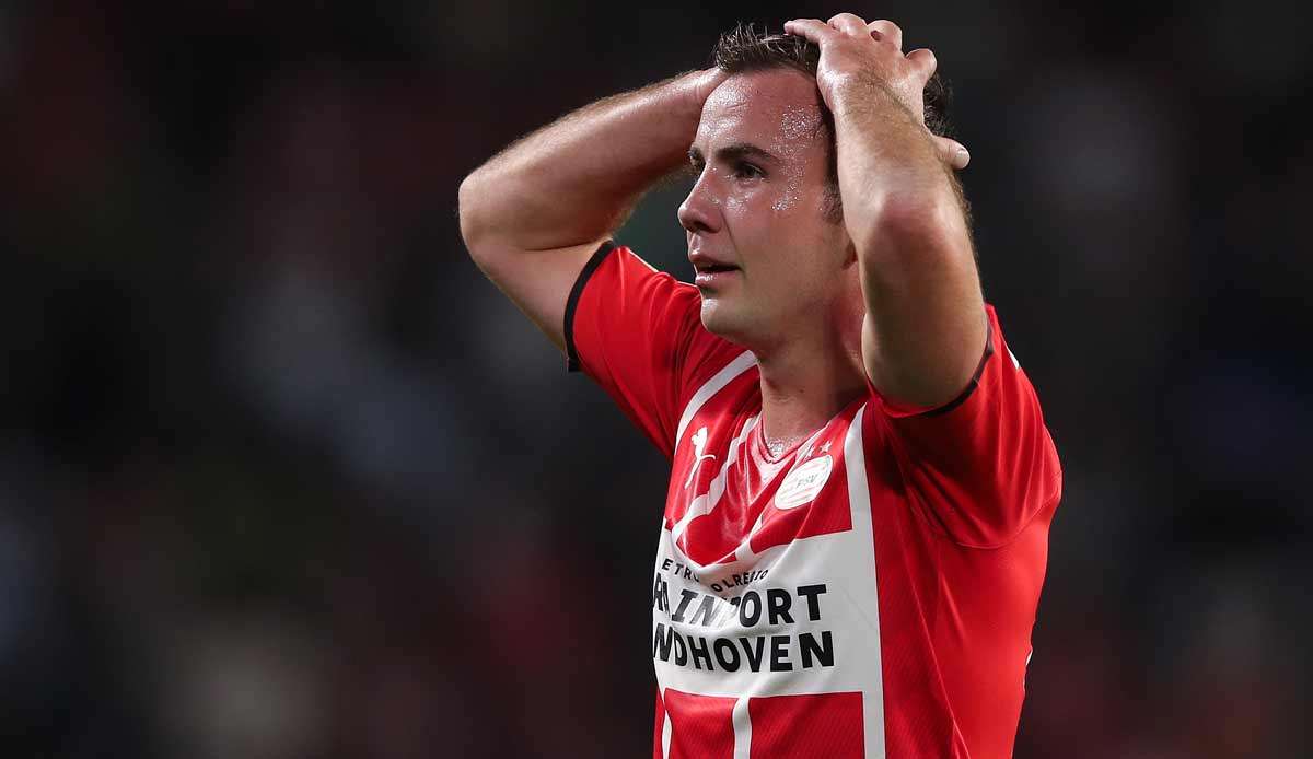 Mario Götze scheiterte mit PSV Eindhoven im Sommer in den Playoffs zur Champions League.