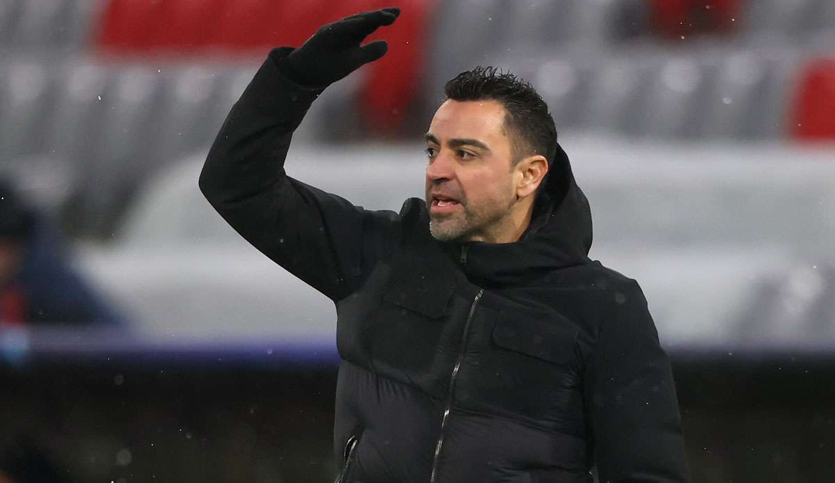 Xavi war mit der Leistung seiner Mannschaft offenbar nicht zufrieden.