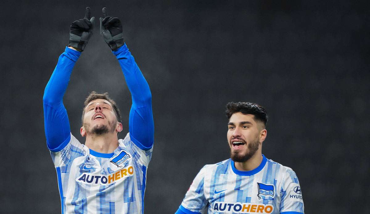 Stevan Jovetic erzielte das Tor des Tages für die Hertha.