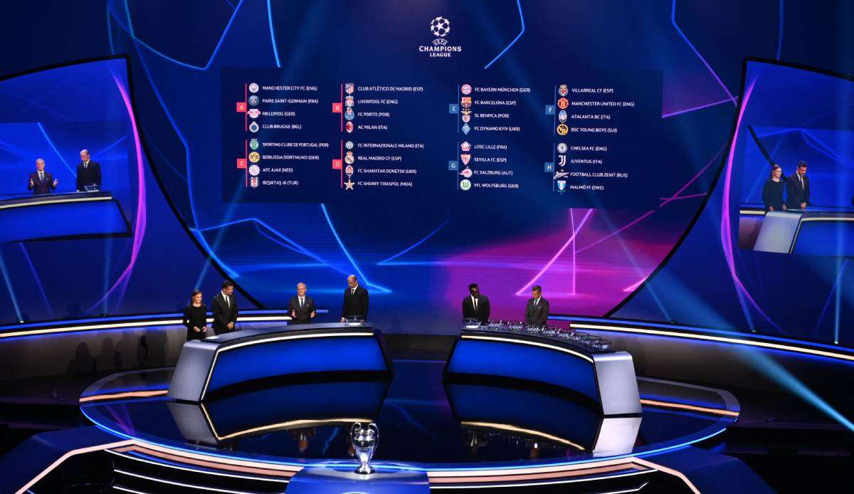 Heute wird das Achtelfinale der Champions League 2021/22 ausgelost.