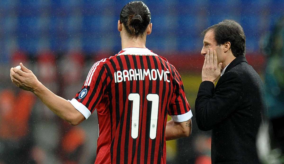 Ibrahimovic wurde bei Milan von Allegri trainiert.