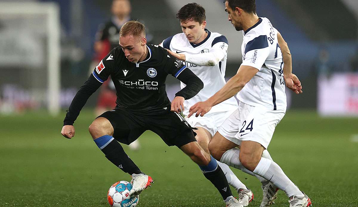 Florian Krüger und Arminia Bielefeld gewinnen gegen den VfL Bochum.