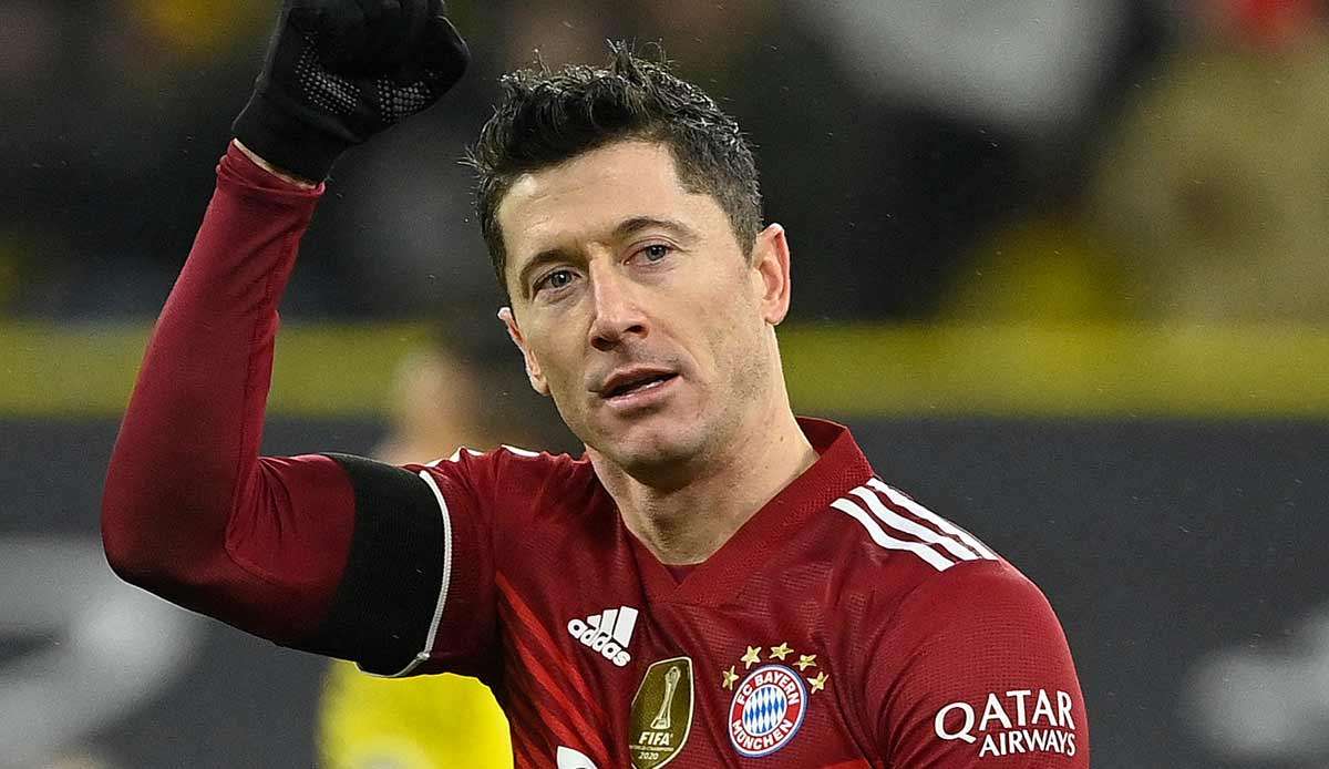 Robert Lewandowski hatte beim Ballon d'Or das Nachsehen gegen Lionel Messi.