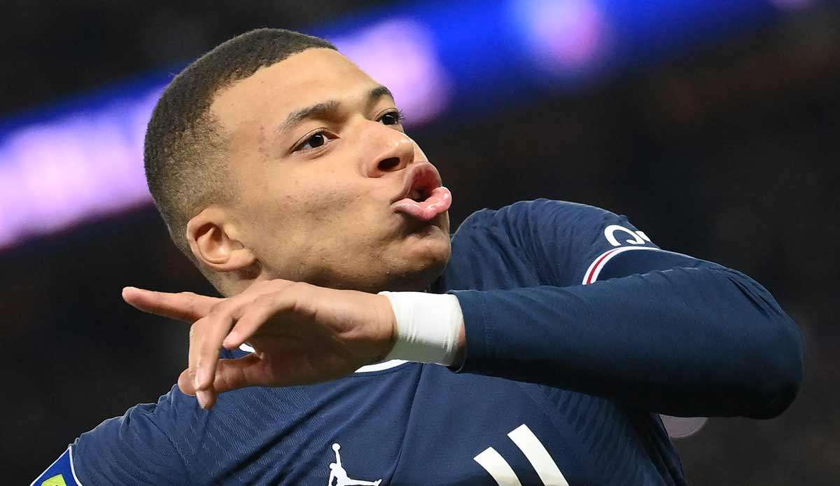 Kylian Mbappe kann Paris Saint-Germain im Sommer ablösefrei verlassen.