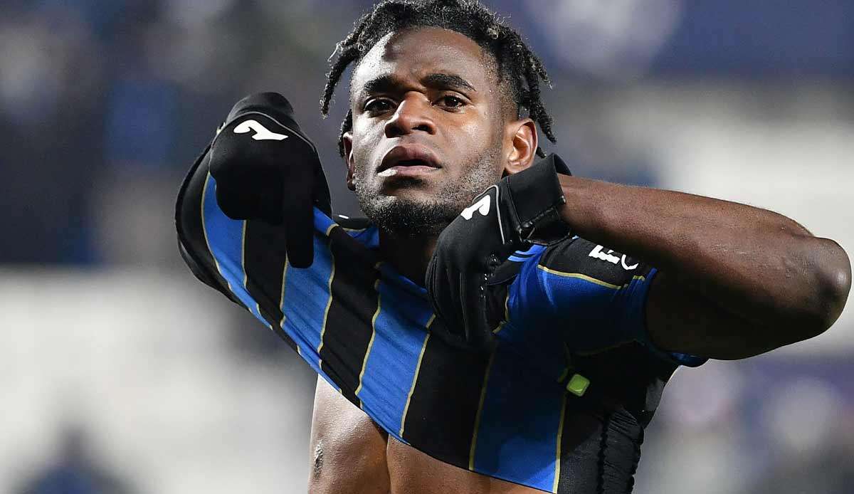 Duvan Zapata stürmt für Atalanta Bergamo.