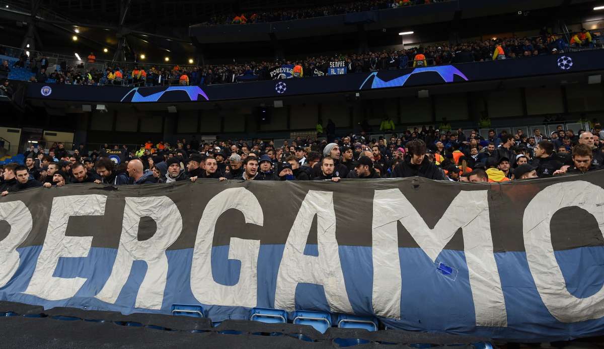 Atalanta-Fans sorgten vor dem Heimspiel gegen die Roma für Ärger