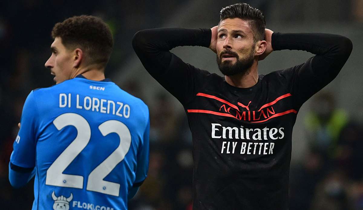 Milan verlor zuhause gegen Neapel.