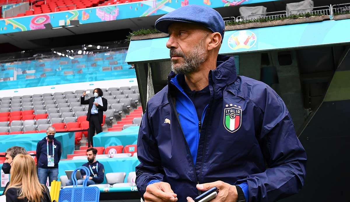 Gianluca Vialli ist Teamkoordinator der italienischen Nationalmannschaft.