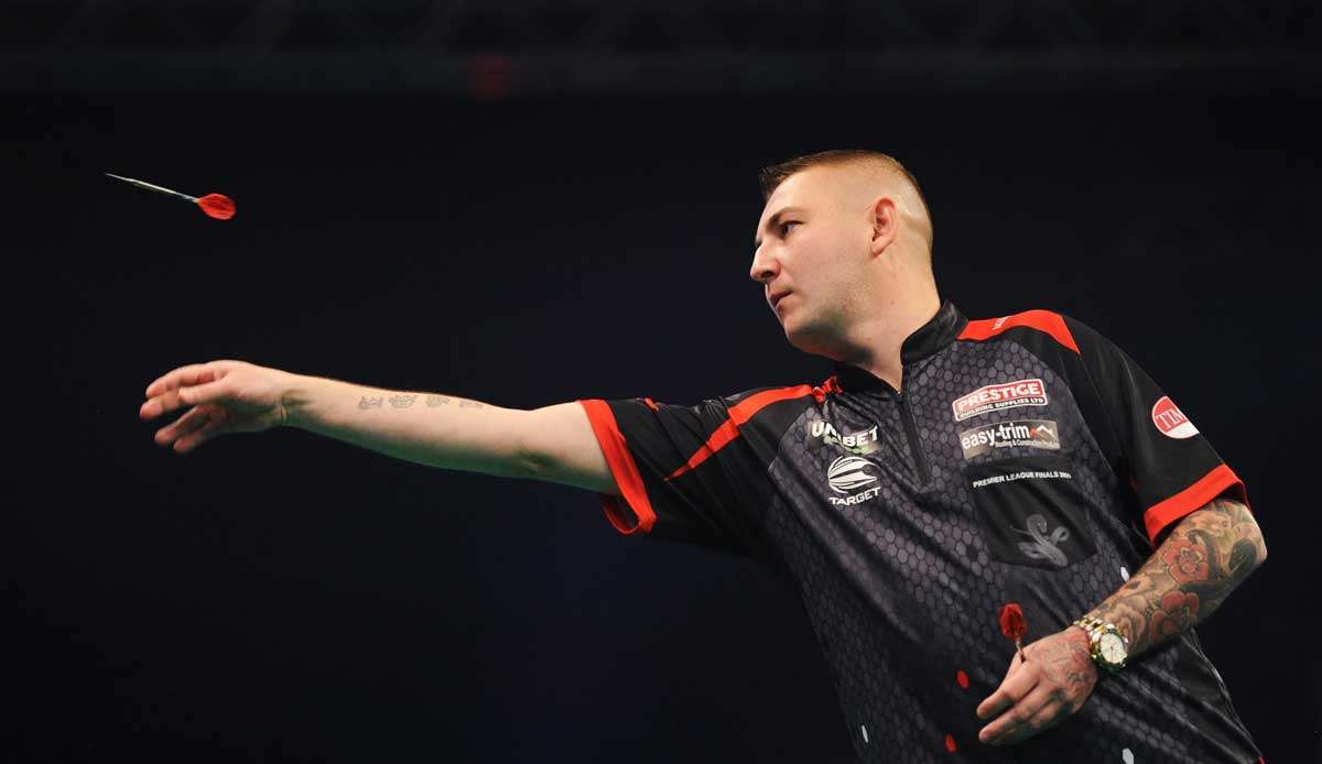 Nathan Aspinall ist in der PDC Order of Merit Zehnter.