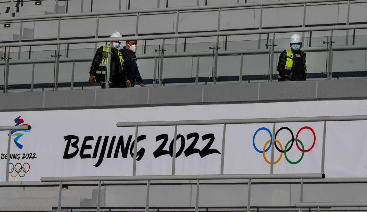China greift wenige Wochen vor dem Beginn der Olympischen Winterspiele im Kampf gegen das Coronavirus weiter hart durch.