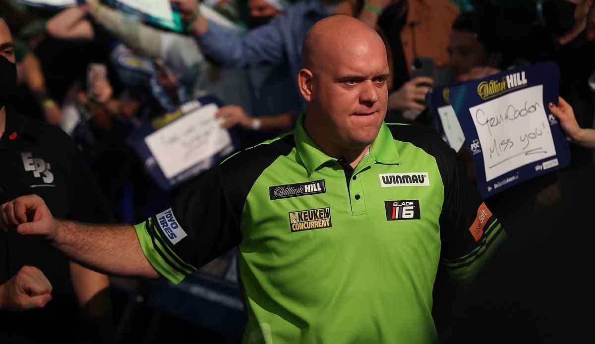 Für den ehemaligen Weltranglistenersten Michael van Gerwen ist die Darts WM 2022 vorbei. Der 32-Jährige wurde vor wenigen Tagen positiv auf das Coronavirus getestet.