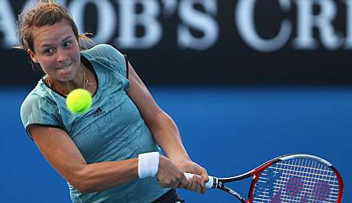Tatjana Malek spielte 2001 ihre erste Profisaison