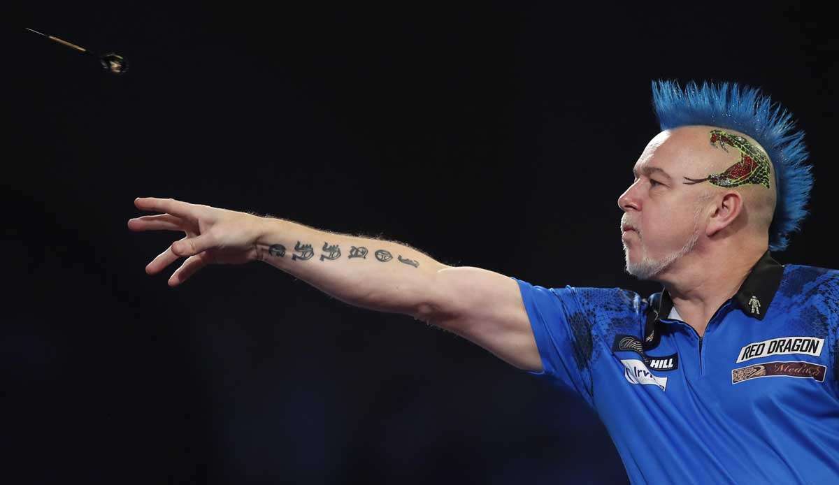 Peter Wright visiert seinen zweiten WM-Titel an.