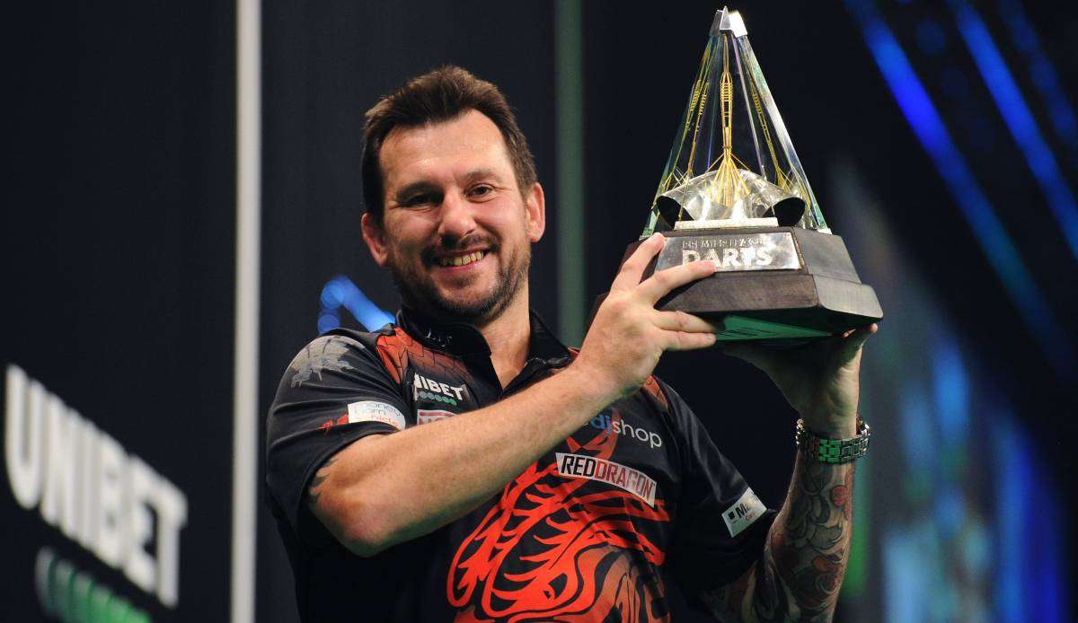 Jonny Clayton gewann die Premier League of Darts im vergangenen Jahr.