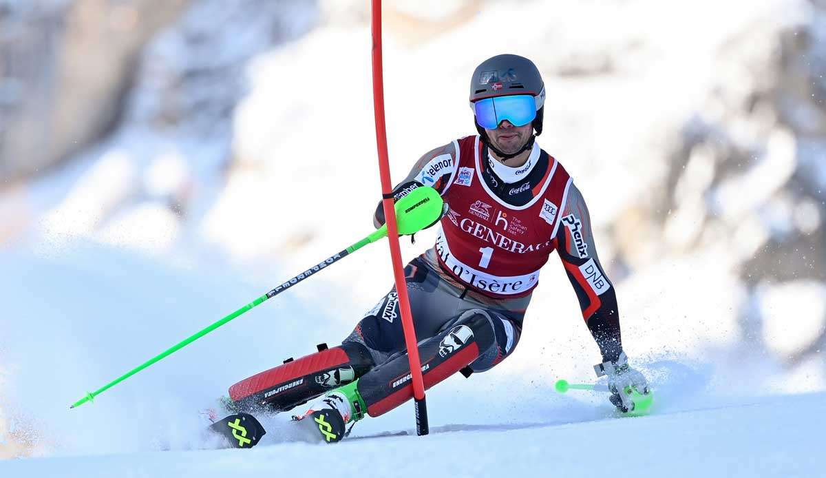 Sebastian Foss-Solevaag führt den Slalom-Weltcup der Herren an.