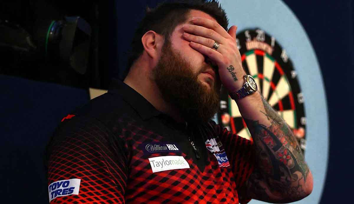 Michael Smith hat im Finale der Darts-WM mit 5:7 gegen Peter Wright verloren.