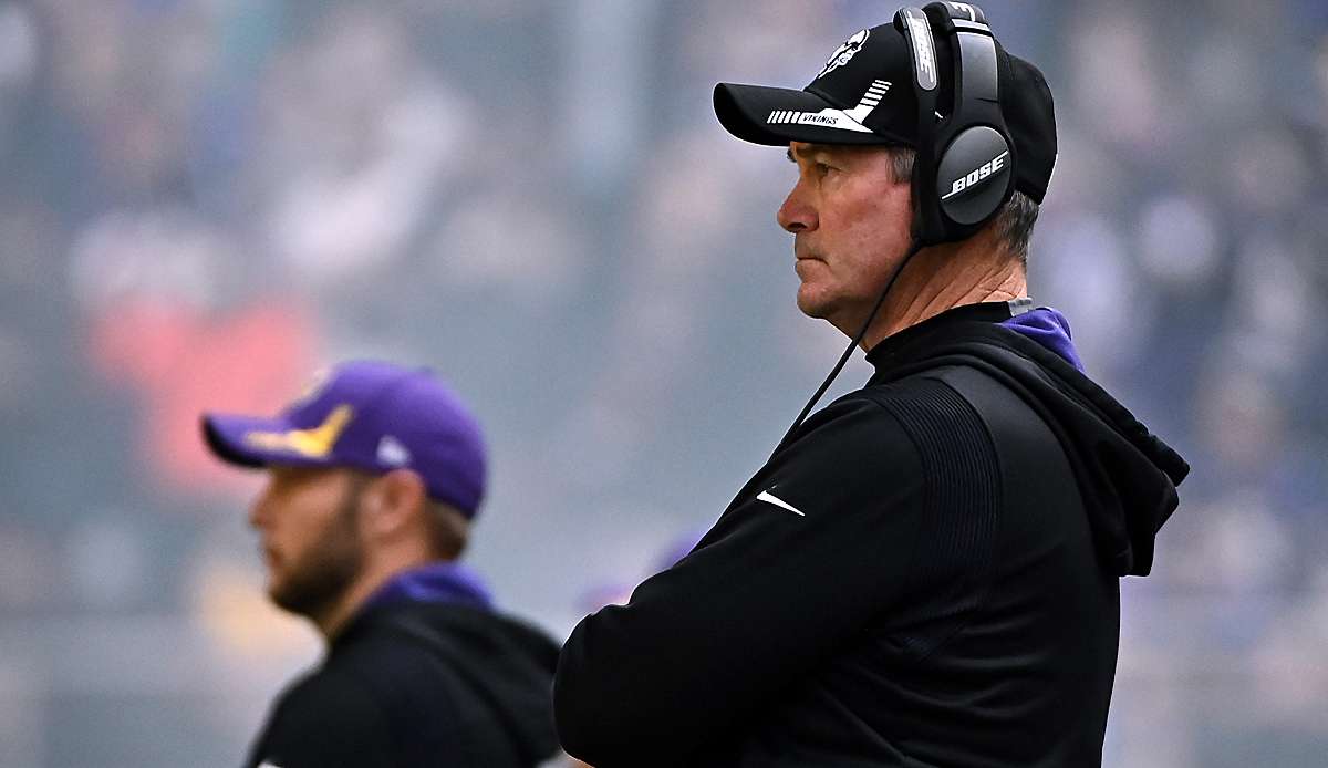 Mike Zimmer muss nach acht Jahren in Minnesota seinen Hut nehmen.