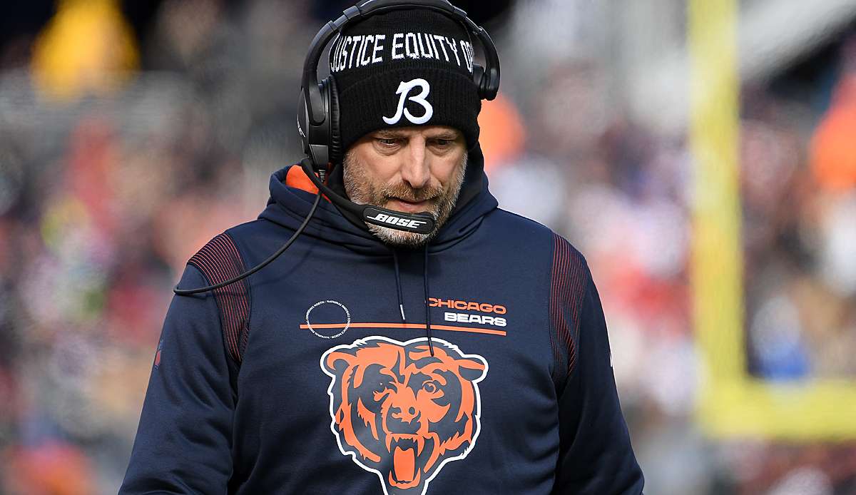 Die Chicago Bears haben sich nach vier Jahren von Matt Nagy getrennt