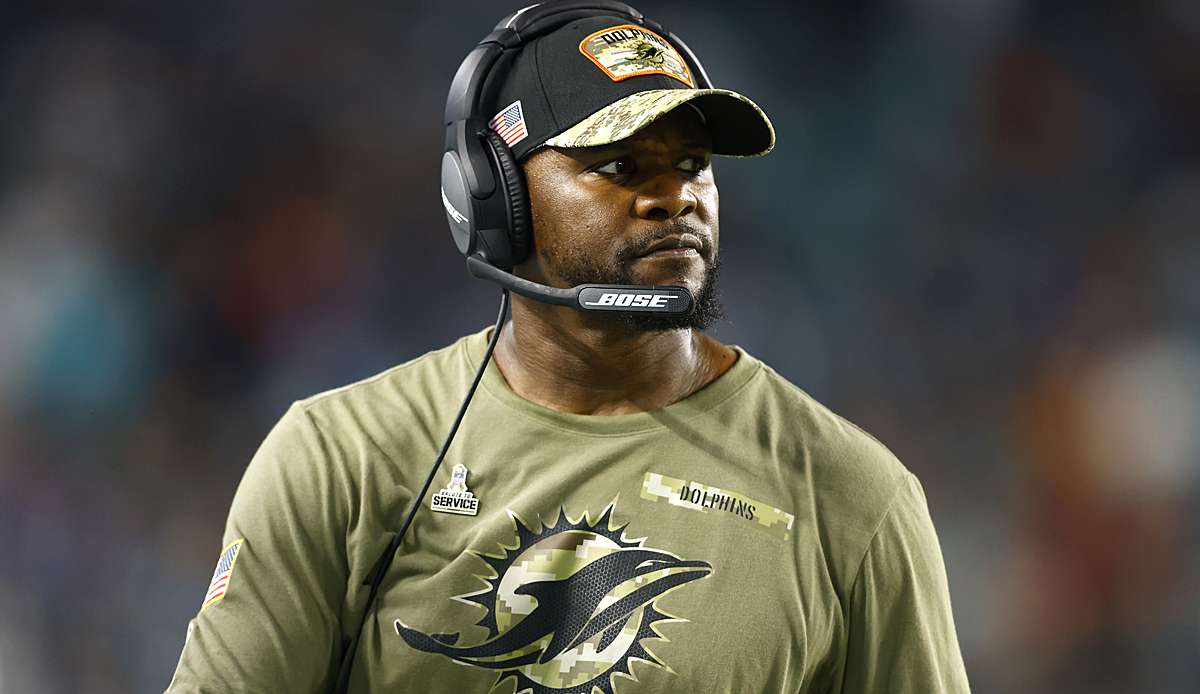 Die Miami Dolphins haben sich überraschend von Head Coach Brian Flores getrennt.