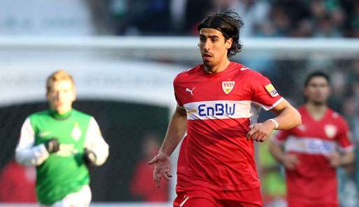 Sami Khedira absolvierte bisher 98 Bundesligaspiele für Stuttgart und erzielte dabei 14 Tore