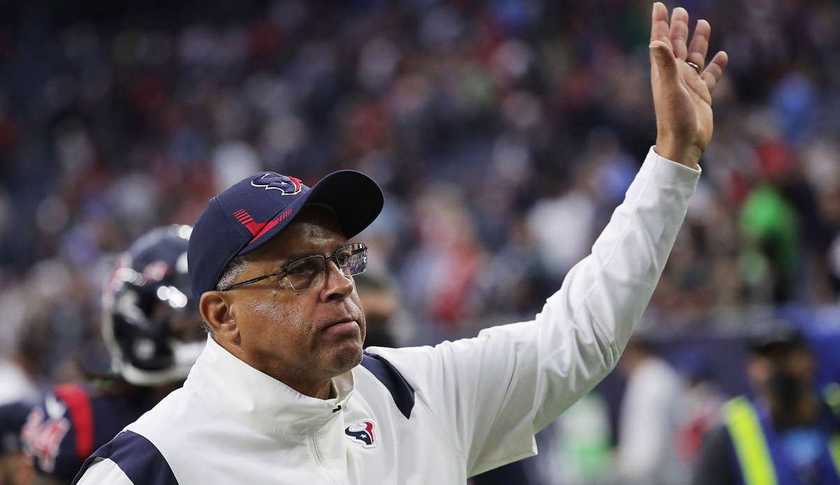 Die Houston Texans haben sich offenbar von Headcoach David Culley getrennt.