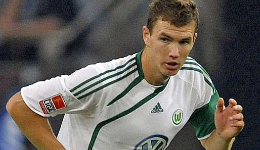 Edin Dzeko liebäugelt mit einem Wechsel zum AC Mailand