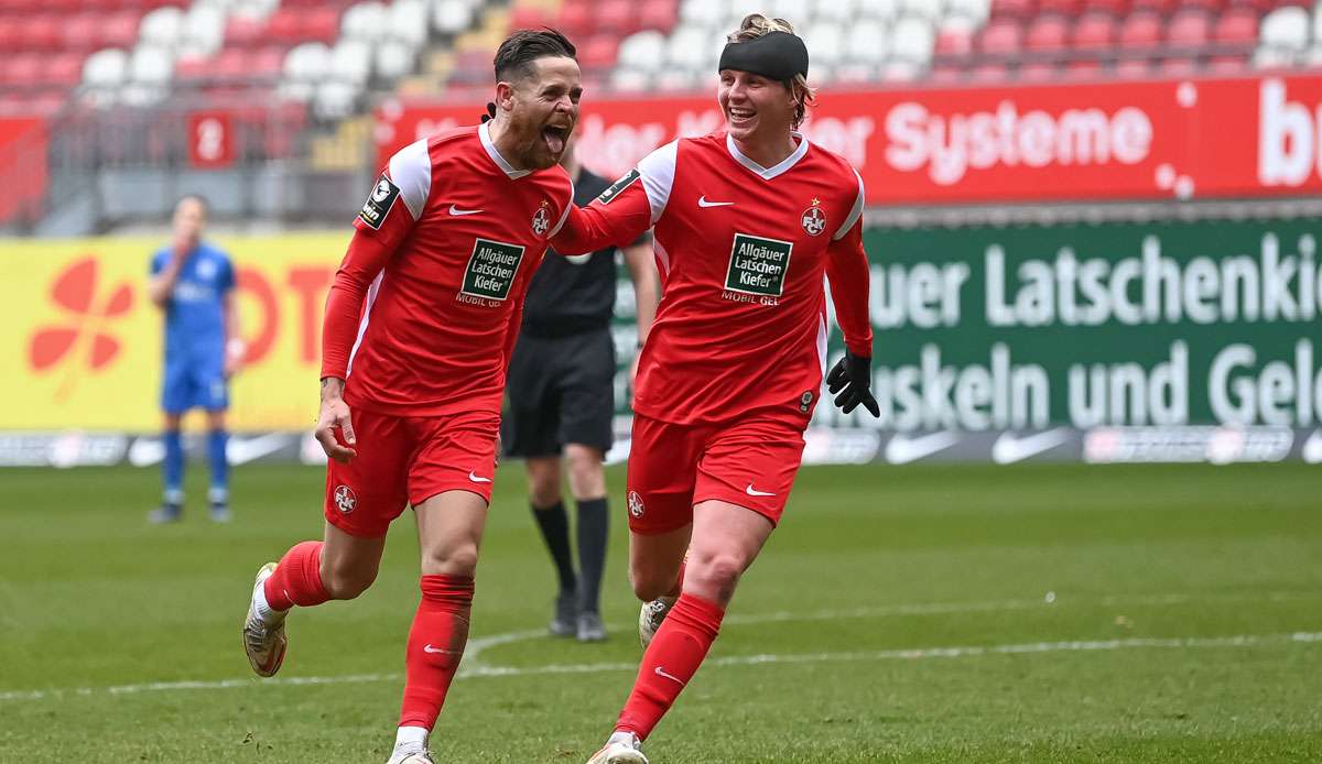 Der 1. FC Kaiserslautern entschied das Verfolgerduell gegen den SV Meppen.