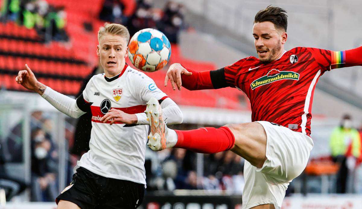 Der VfB Stuttgart war beim SC Freiburg zu Gast.