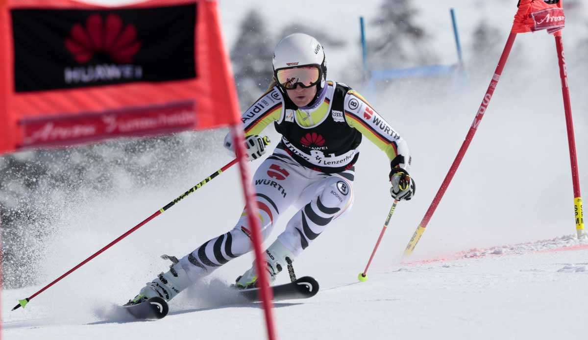 Lena Dürr ist aktuell auf Rang vier im Riesenslalomweltcup.