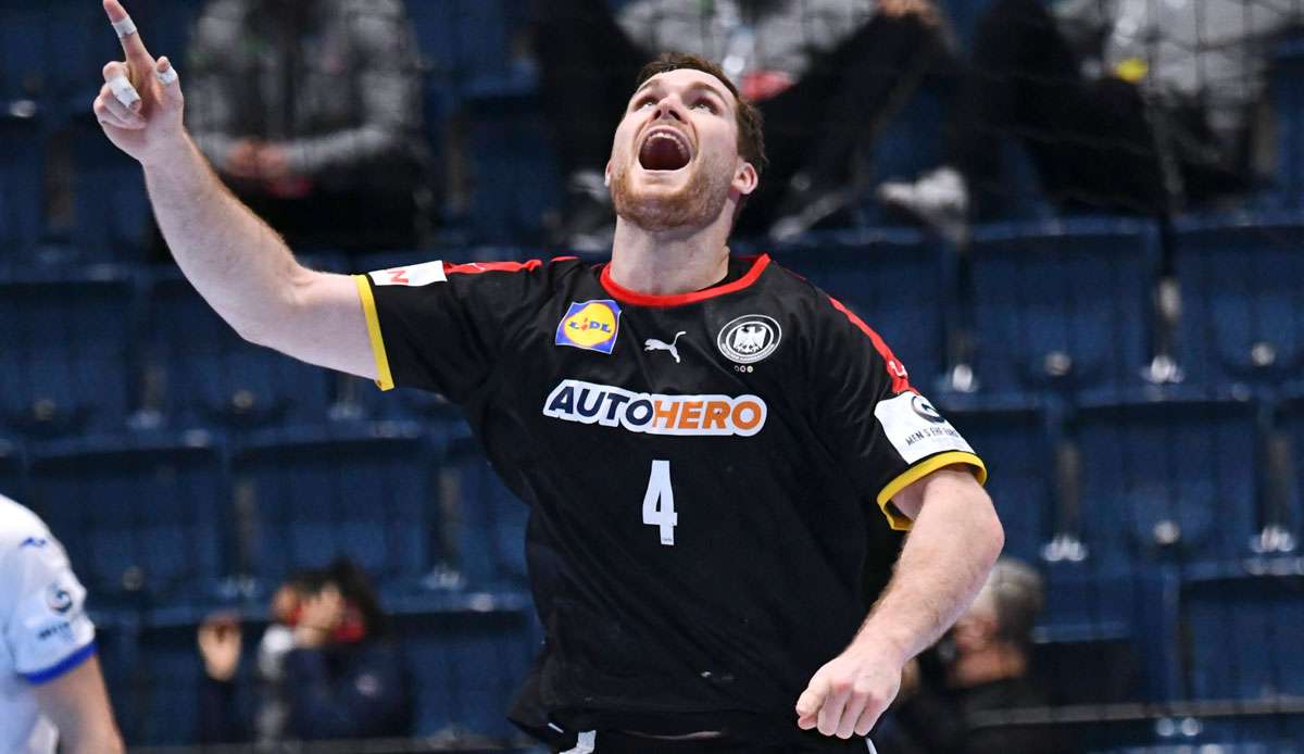 Große Ehre für Johannes Golla: Der Kapitän der deutschen Handball-Nationalmannschaft ist als bester Kreisläufer ins Allstar-Team der EM berufen worden.