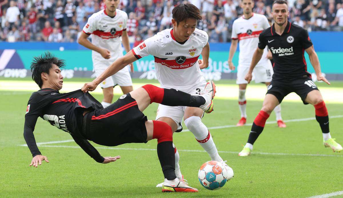 Hiroki Ito trifft mit dem VfB Stuttgart in der Bundesliga auf Eintracht Frankfurt.