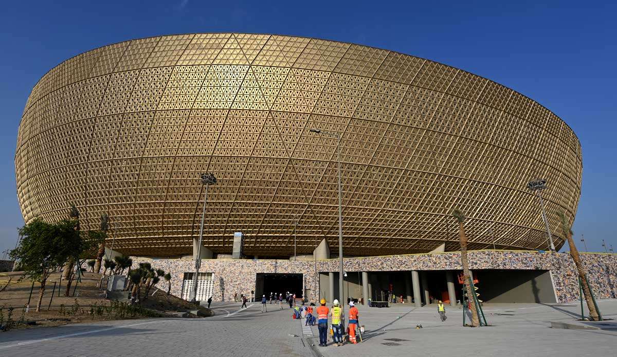 Im Lusail Stadium findet das WM-Finale 2022 statt.