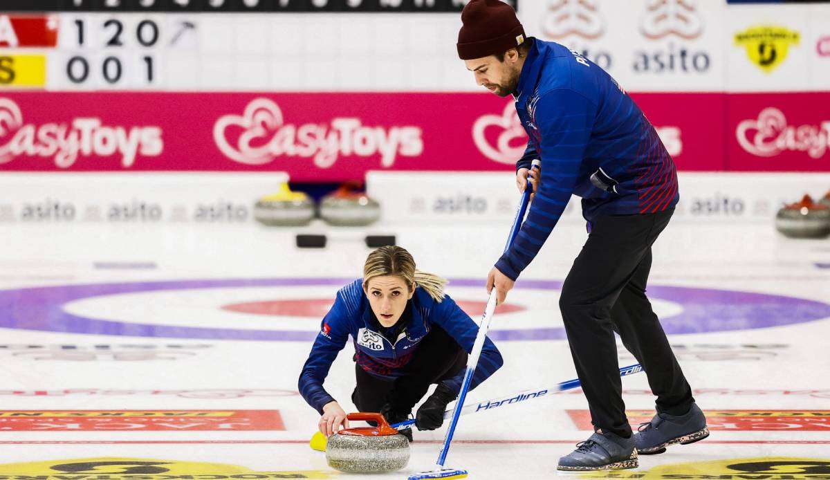 Im Curling stehen bei Olympia heute schon die Wettkämpfe in den Mixed-Wettbewerben statt.